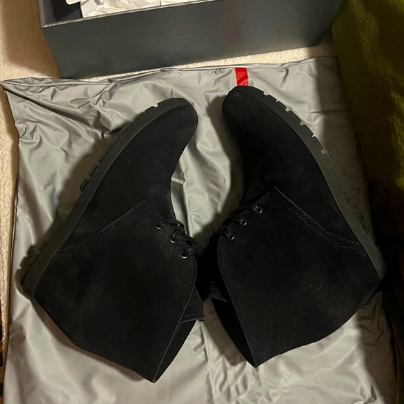 PRADA wedge booties | Original Box and Dust Bag | EUC - Picture 6 of 15